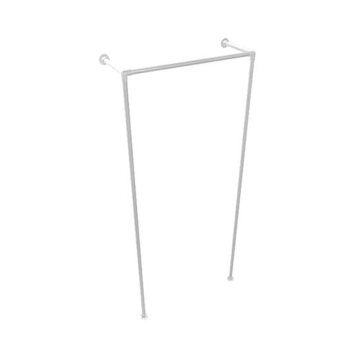 Industrieel Kledingrek Torcy | Staal 33.7 mm | Vloer/Wand |, Kleding | Dames, Kledingrekken, Ophalen of Verzenden
