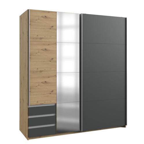 SALE: -17% Woonexpress Kledingkast Dongen - Spaanplaat -, Huis en Inrichting, Kasten | Kledingkasten, 50 tot 75 cm, Met deur(en)