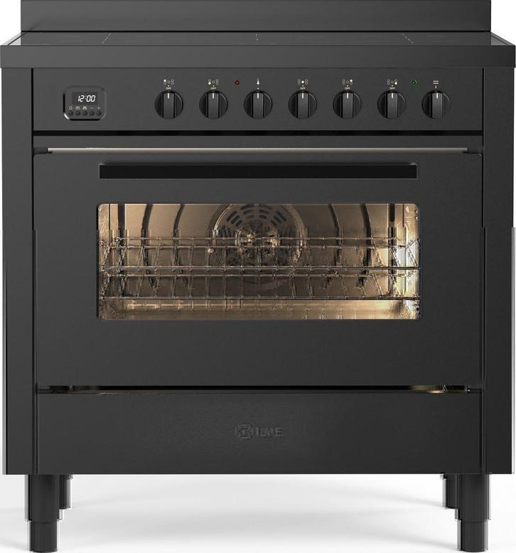 ILVE LBI095WSCM3/MGD inductiefornuis3495, Witgoed en Apparatuur, Fornuizen, Nieuw, Ophalen of Verzenden
