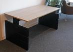 Nova bureau, 160x80cm, midden eiken/zwart, Huis en Inrichting, Bureaus, Ophalen of Verzenden, Nieuw