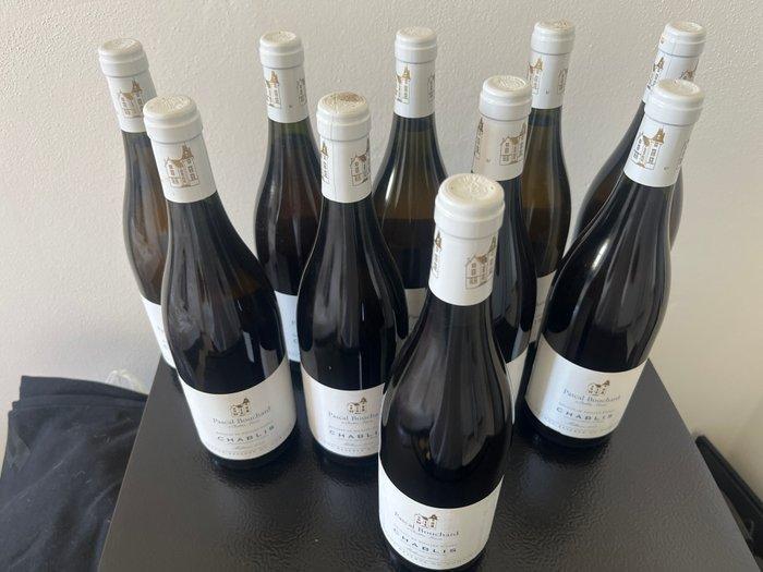 2003 Pascal Bouchard - Chablis - 10 Flessen (0.75 liter), Verzamelen, Wijnen