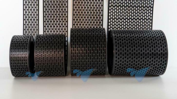 Ventilatieprofiel op rol 50-80-100-150 mm voor dak en gevel, Doe-het-zelf en Verbouw, Dakpannen en Dakbedekking, Zwart, Nieuw