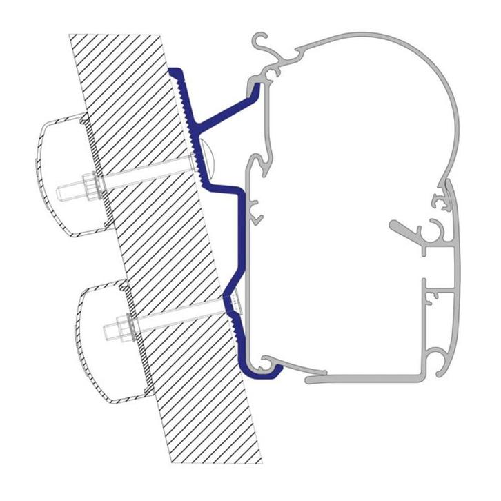 Dometic Ducato H2 Hefdak Adapter, Caravans en Kamperen, Camper-accessoires, Nieuw, Ophalen of Verzenden