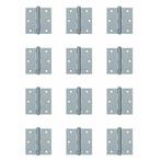 AXA ongelagerd scharnier 76x76x2 met rechte hoeken promopack, Doe-het-zelf en Verbouw, Hang- en Sluitwerk, Verzenden, Nieuw