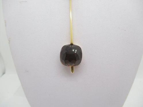 Hanger - 18 karaat Geel goud - 10.00ct. tw. Topaas, Sieraden, Tassen en Uiterlijk, Antieke sieraden