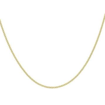 Ketting 14K goud 50cm, 1,20mm Gourmet schakeltjes beschikbaar voor biedingen
