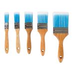 Silverline Synthetische schilderskwasten set - 5 delig -..., Ophalen of Verzenden, Nieuw