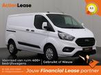 Ford Transit Custom Bestelbus L1 H1 2021 Diesel, Auto's, Ford, Zwart, Wit, Nieuw, Dealer onderhouden