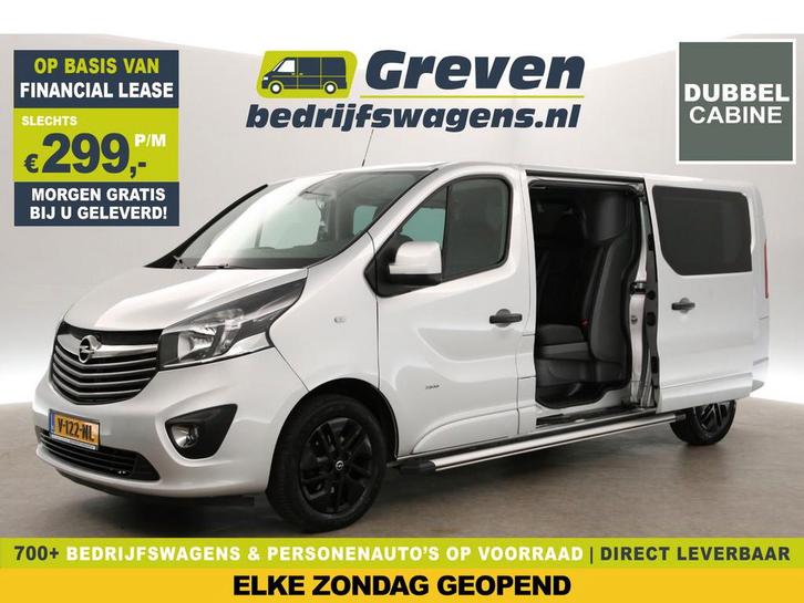 Opel Vivaro 1.6 CDTI 146PK L2H1 | DC | Airco | Cruise |, Auto's, Bestelauto's, Te koop, Handgeschakeld, Financial lease, Diesel