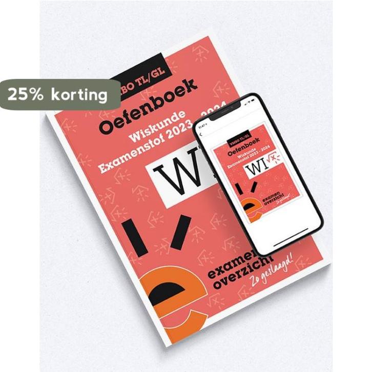 ExamenOverzicht - Oefenboek Wiskunde VMBO TL/GL, Boeken, Schoolboeken, Gelezen, Verzenden