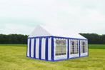 Classic Plus Feesttent PVC 3x6x2 mtr in Wit-Blauw, Tuin en Terras, Partytenten, Verzenden, Nieuw