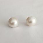 Oorbellen - 18 karaat Witgoud Parel, Sieraden, Tassen en Uiterlijk, Oorbellen, Nieuw