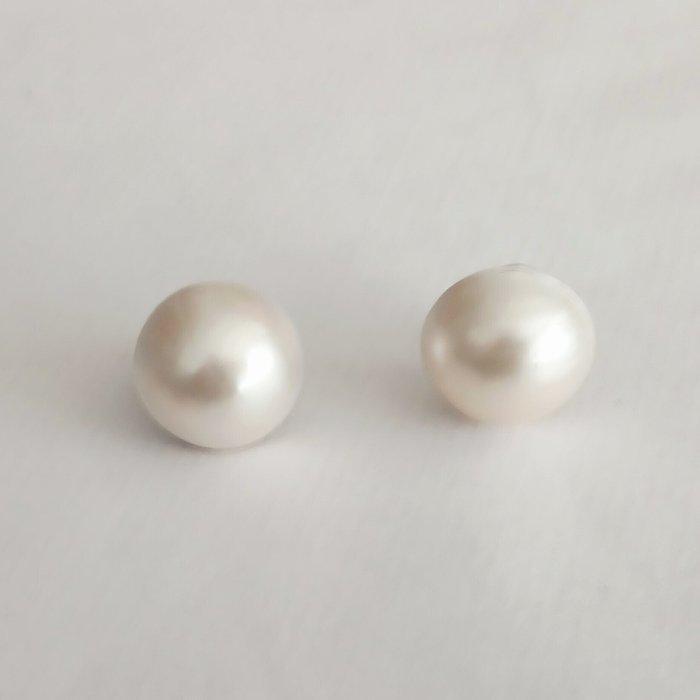 Oorbellen - 18 karaat Witgoud Parel, Sieraden, Tassen en Uiterlijk, Oorbellen