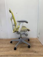 Herman Miller Mirra 2 Butterfly Twilight/Studio Yellow, Verzenden, Geel, Zo goed als nieuw, Bureaustoel