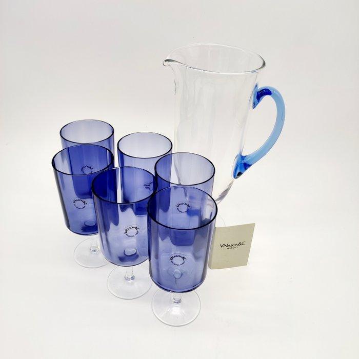 V.Nason&C - Tafelservies (7) - Wereldcollectie - Muranoglas, Antiek en Kunst, Antiek | Meubels | Tafels