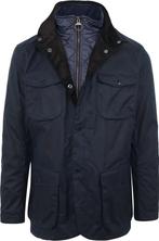 Barbour Waxjas Ogston Donkerblauw maat S Heren, Kleding | Heren, Jassen | Winter, Barbour, Nieuw, Maat 46 (S) of kleiner, Verzenden