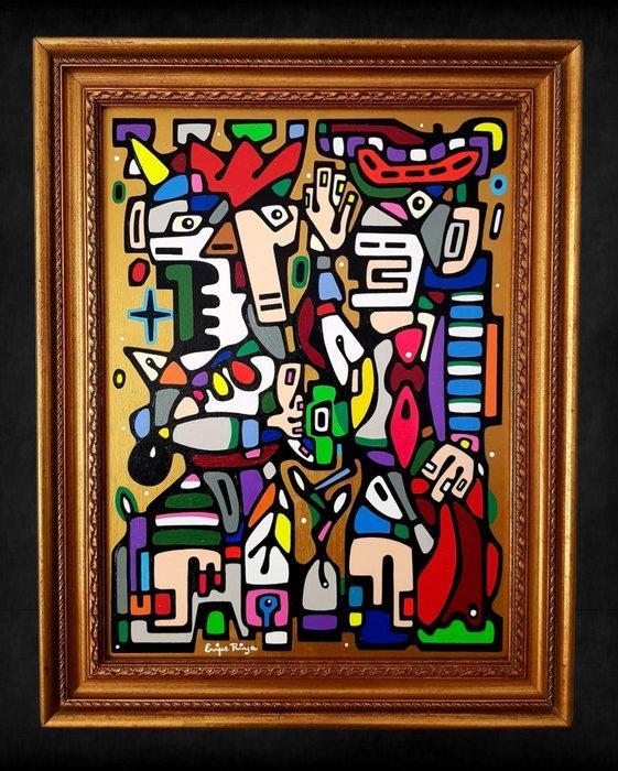 Enrique Ringa (1975) - Manolete, Antiek en Kunst, Kunst | Schilderijen | Modern