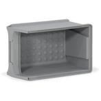 Magazijnbak kunststof met grijpopening stapelbaar, Ophalen of Verzenden