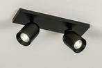 Rietveld Spots - Zwart, Goud - Metaal, Aluminium, Verzenden, Nieuw