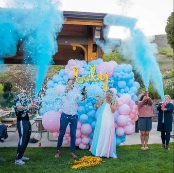Gender Reveal - Brandblusser- Voetbal - Poederkanon beschikbaar voor biedingen