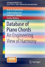 9781461474753 Database of Piano Chords Ana M. Barbancho, Boeken, Verzenden, Nieuw, Ana M. Barbancho