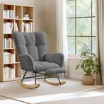 Schommelstoel - Fauteuil met armleuning - Relaxfauteuil - Re, Huis en Inrichting, Fauteuils, Verzenden, Zo goed als nieuw