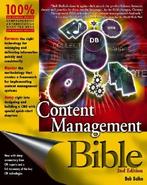 Content Management Bible 9780764573712, Boeken, Verzenden, Zo goed als nieuw