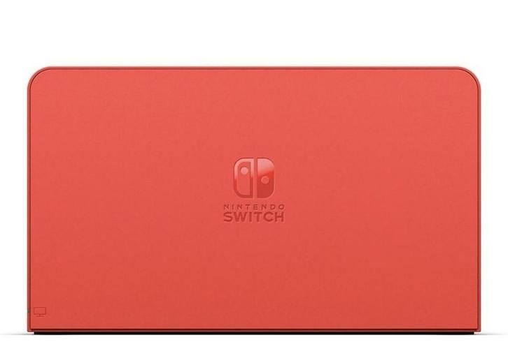 Switch Dock voor Nintendo Switch OLED - Rood (Super Mario, Spelcomputers en Games, Spelcomputers | Overige, Zo goed als nieuw