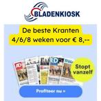 De krant 4/6/8 weken voor 8 euro (stopt vanzelf), Boeken, Verzenden, Nieuw