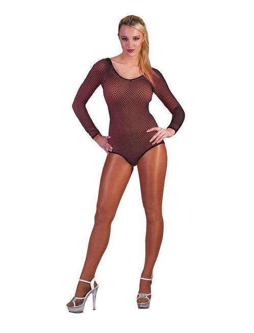 Visnet Bodysuit Donker bruin, Kleding | Dames, Carnavalskleding en Feestkleding, Nieuw, Ophalen of Verzenden