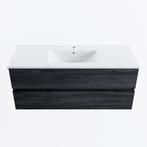 MONDIAZ VICA 120cm badmeubel onderkast Antracite 2 lades., Ophalen of Verzenden, Nieuw, Bad
