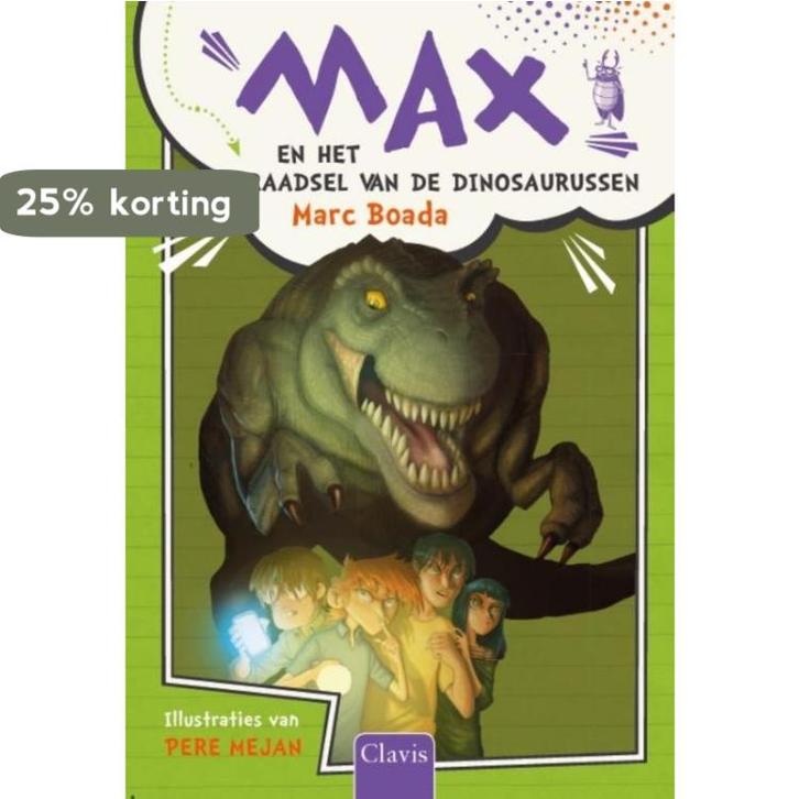 Max en het geheim van de dinosaurussen / Max 9789044827217, Boeken, Kinderboeken | Jeugd | 10 tot 12 jaar, Gelezen, Verzenden