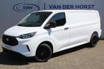 Ford Transit Custom 300 2.0-136pk EcoBlue L2H1 Trend., Stof, Gebruikt, Zwart, Wit