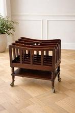 Canterbury - Mahonie - tijdschriftenhouder, Antiek en Kunst