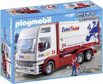 Playmobil Euro Trans Transport Truck - 9370 (Nieuw) beschikbaar voor biedingen