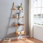 [en.casa] Badkamerrek Göinge bamboe ladderplank met 4 planke, Verzenden, Nieuw