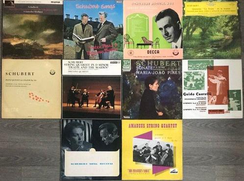 Franz SCHUBERT - Diverse artiesten - 20 x LPs Album - Songs, Cd's en Dvd's, Vinyl Singles