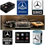 Mercedes Benz reclameborden van metaal en collectables, Verzamelen, Nieuw, Auto's, Ophalen of Verzenden
