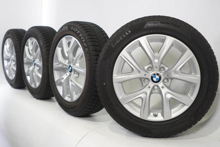 BMW X1 F48 X2 F39 574 17 inch velgen Pirelli Winterbanden Or, Auto-onderdelen, Banden en Velgen, Velg(en), Gebruikt, 17 inch, Winterbanden