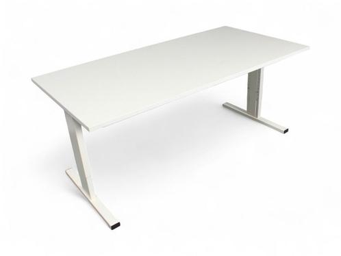 Eco-Office T-poot bureau, 180x90 cm, wit, Zakelijke goederen, Kantoor en Winkelinrichting | Kantoormeubilair en Inrichting, Ophalen of Verzenden
