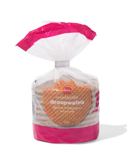 HEMA Stroopwafels 400g van €2.99 voor €2 sale, Diversen, Levensmiddelen, Verzenden