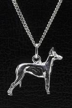 Zilveren Moonflower dog ketting hanger - groot, Verzenden, Nieuw