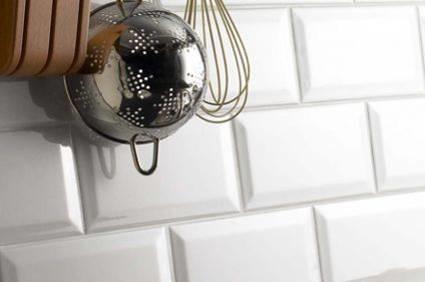 Wandtegels Metro 10X20 Hoogglans Wit (prijs per m2), Doe-het-zelf en Verbouw, Tegels, Ophalen of Verzenden