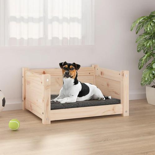vidaXL Hondenmand 55,5x45,5x28 cm massief grenenhout, Dieren en Toebehoren, Honden-accessoires, Nieuw, Verzenden