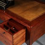 Franse schrijftafel in “acajou mouchet of plum pudding mah, Ophalen of Verzenden