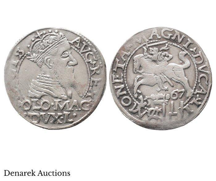 Koninkrijk Polen, Polen. Sigismund II August. Groschen 1567, Postzegels en Munten, Munten | Europa | Niet-Euromunten