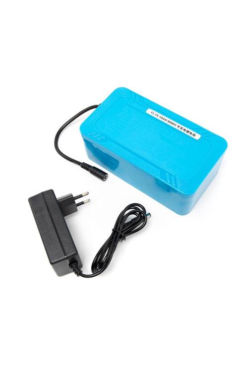 KIMU® Grote Lithium Accu voor Mega Opblaaspak 11.1V 10AH 98W, Hobby en Vrije tijd, Feestartikelen, Carnaval, Feestartikel, Nieuw