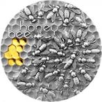 Niue. 5 Dollars 2021 Honey Bee Silver Antique Finish Coin -