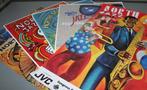 ANDERS - 5 original North sea jazz festival art posters -