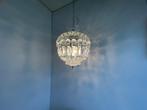 Kroonluchter - Prachtige hanglamp geslepen glazen, Antiek en Kunst, Antiek | Lampen